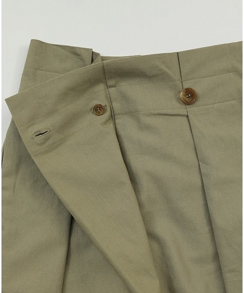 TODAYFUL(トゥデイフル)の「ツイルWラップアラウンドパンツ(その他パンツ・レディース・ナチュラル/グリーン系その他・36inch/38inch)」の11枚目の写真