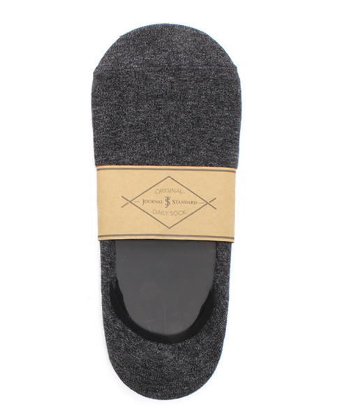 JOURNAL STANDARD（ジャーナルスタンダード）の「ソリッドインステップ シューズインソックス（ソックス/靴下・メンズ・ブラック/グレー/ネイビー・FREE）」の2枚目の写真