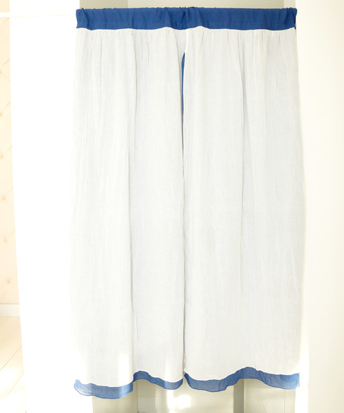 チャイハネ(チャイハネ)の「【チャイハネ】ガーゼのれん(インテリア雑貨・レディース・ブラウン/ブルー/グリーン/ホワイト/ターコイズブルー/オレンジ・FREE)」の5枚目の写真