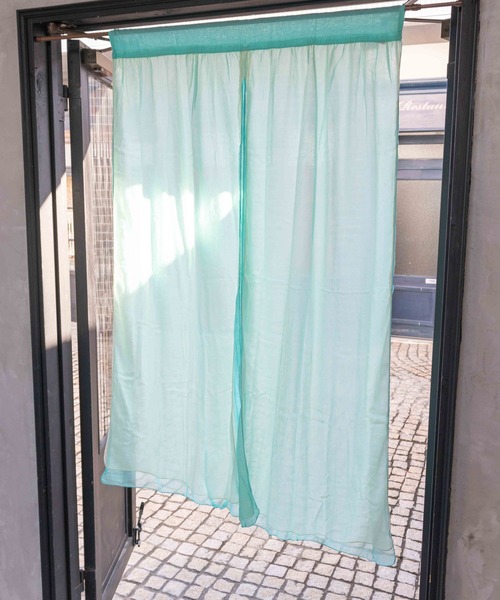 チャイハネ(チャイハネ)の「【チャイハネ】ガーゼのれん(インテリア雑貨・レディース・ブラウン/ブルー/グリーン/ホワイト/ターコイズブルー/オレンジ・FREE)」の22枚目の写真