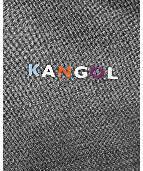 【 KANGOL / カンゴール 】 斜めジップカラー ロゴ リュック（バックパック/リュック）｜KANGOL（カンゴール）