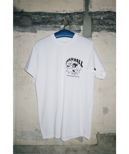 mother(マザー)の「'POWER HALL' PRINTED TEE(Tシャツ/カットソー)」|ホワイト