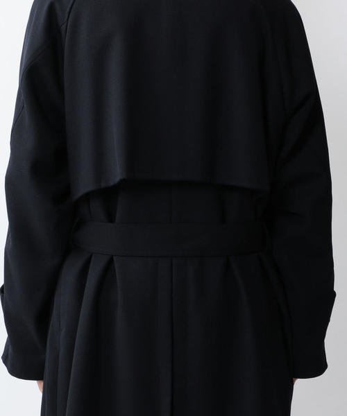 Steven Alan(スティーブンアラン)の「<Steven Alan> BRIT T/W BOLD TRENCH COAT/トレンチコート(トレンチコート・メンズ・ネイビー/ブラウン・SMALL/MEDIUM/LARGE)」の6枚目の写真