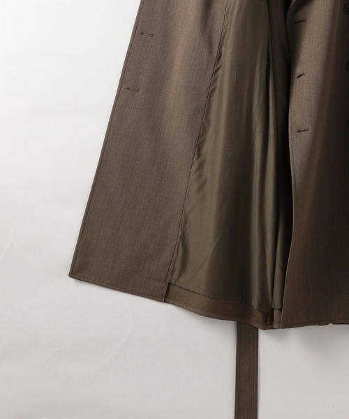 Steven Alan(スティーブンアラン)の「<Steven Alan> BRIT T/W BOLD TRENCH COAT/トレンチコート(トレンチコート・メンズ・ネイビー/ブラウン・SMALL/MEDIUM/LARGE)」の13枚目の写真