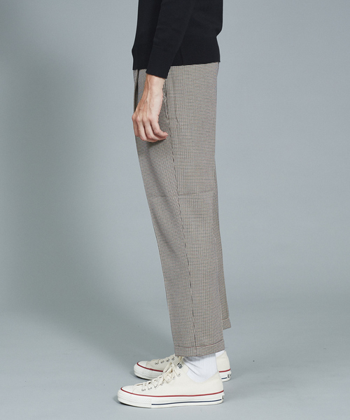 lideal（リデアル）の「【別注】lideal チェック/千鳥　パンツ（その他パンツ・メンズ・ホワイト/ブラウン・32/30/31）」の5枚目の写真