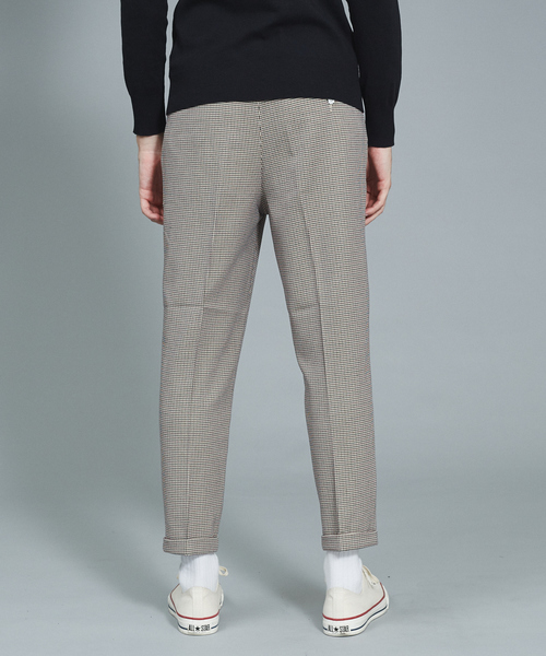 lideal（リデアル）の「【別注】lideal チェック/千鳥　パンツ（その他パンツ・メンズ・ホワイト/ブラウン・32/30/31）」の4枚目の写真