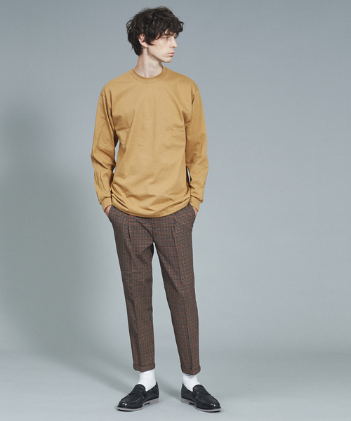 lideal（リデアル）の「【別注】lideal チェック/千鳥　パンツ（その他パンツ・メンズ・ホワイト/ブラウン・32/30/31）」の16枚目の写真