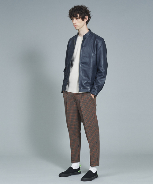 lideal（リデアル）の「【別注】lideal チェック/千鳥　パンツ（その他パンツ・メンズ・ホワイト/ブラウン・32/30/31）」の15枚目の写真