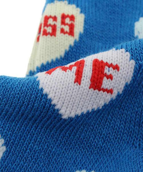 WEGO(ウィゴー)の「WEGO/ハートロゴソックス(ソックス/靴下・レディース・グリーン/ブルー/パープル/ピンク/その他1/その他2/その他3・FREE)」の10枚目の写真