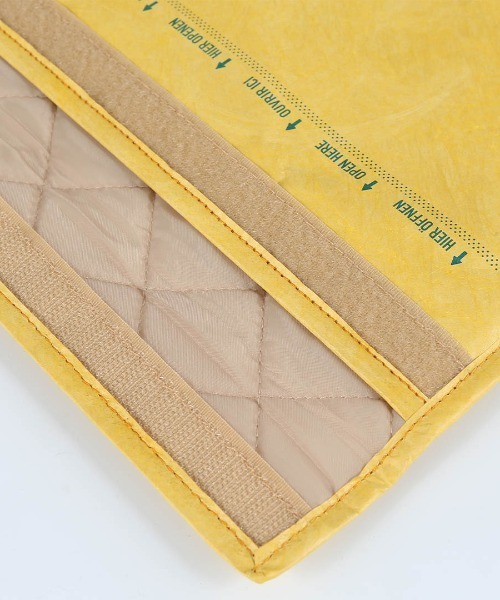 DULTON(ダルトン)の「PADDED ENVELOPE BAG FOR "15 INCH LAPTOP"/PCケース 15インチ(PC・タブレットケース・メンズ・その他/グレー/ホワイト・FREE)」の9枚目の写真