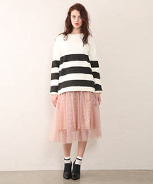 mystic | ロングチュールスカート(スカート)