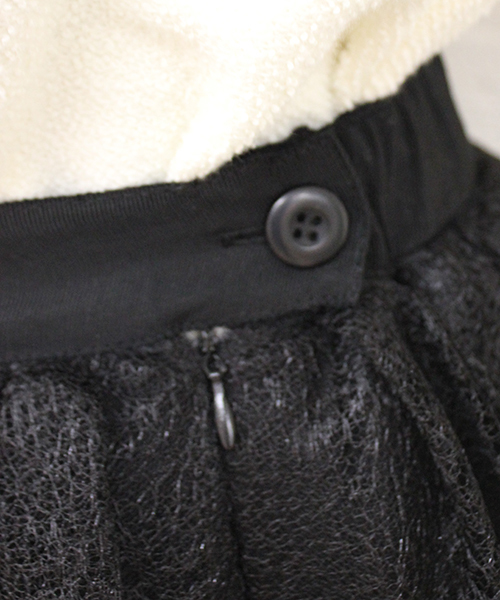 mystic（ミスティック）の「ロングチュールスカート（スカート・レディース・ホワイト/ブラック/ブロンズ/ネイビー・FREE/ﾌﾘ-）」の5枚目の写真