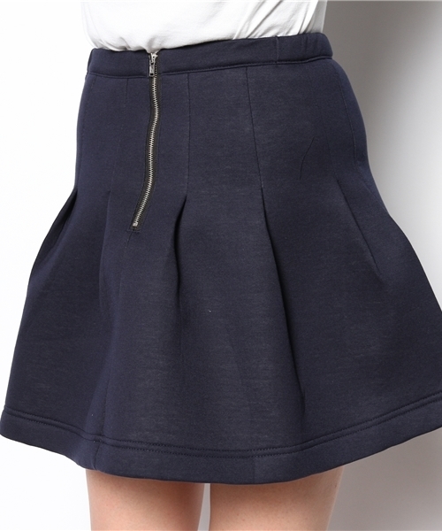 WEGO（ウィゴー）の「WEGO/ボンディングタックスカート（スカート・レディース・ブラック/杢グレー/ダークグリーン/ネイビー・FREE）」の8枚目の写真