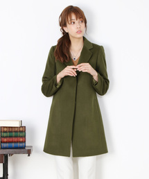 カシミヤコート コート」に該当するレディースのジャケット/アウター