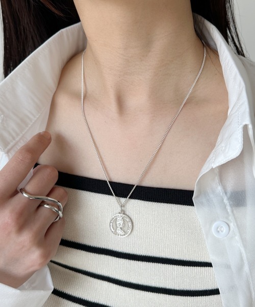 CLEA(クレア)の「コインモチーフネックレス(ネックレス・レディース・シルバー/ゴールド・FREE)」の18枚目の写真