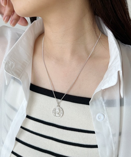 CLEA(クレア)の「コインモチーフネックレス(ネックレス・レディース・シルバー/ゴールド・FREE)」の17枚目の写真