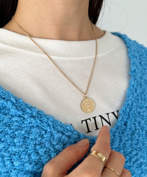 CLEA(クレア)の「コインモチーフネックレス(ネックレス・レディース・シルバー/ゴールド・FREE)」の16枚目の写真