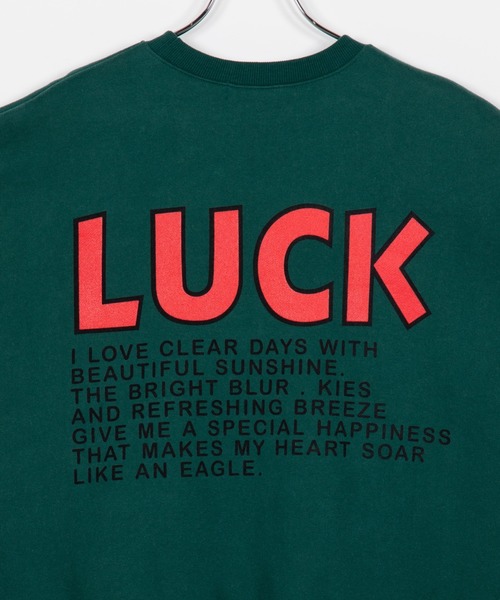 DING(ディング)の「DING/LUCK裏起毛スウェット(スウェット・レディース・イエロー/グリーン/ブラウン・FREE)」の17枚目の写真