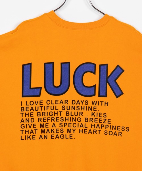 DING(ディング)の「DING/LUCK裏起毛スウェット(スウェット・レディース・イエロー/グリーン/ブラウン・FREE)」の18枚目の写真