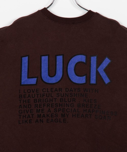 DING(ディング)の「DING/LUCK裏起毛スウェット(スウェット・レディース・イエロー/グリーン/ブラウン・FREE)」の16枚目の写真