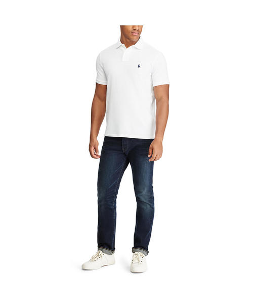 POLO RALPH LAUREN（ポロ ラルフ ローレン）の「アイコニック メッシュ ポロシャツ（ポロシャツ・メンズ・ホワイト・X-LARGE/XX-LARGE/X-SMALL）」の2枚目の写真