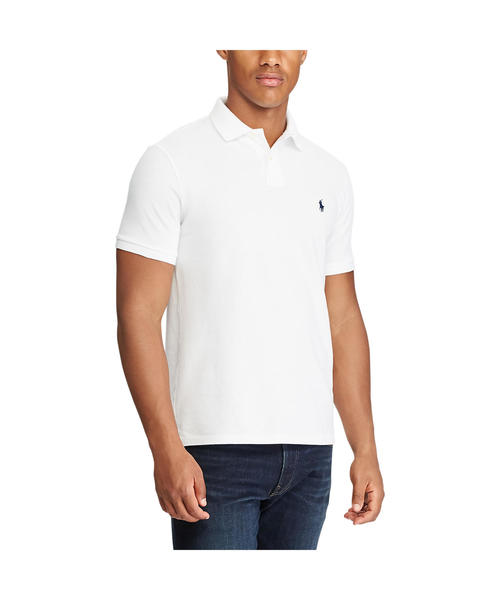 POLO RALPH LAUREN（ポロ ラルフ ローレン）の「アイコニック メッシュ ポロシャツ（ポロシャツ・メンズ・ホワイト・X-LARGE/XX-LARGE/X-SMALL）」の3枚目の写真