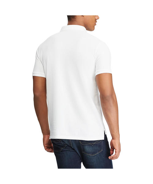 POLO RALPH LAUREN（ポロ ラルフ ローレン）の「アイコニック メッシュ ポロシャツ（ポロシャツ・メンズ・ホワイト・X-LARGE/XX-LARGE/X-SMALL）」の4枚目の写真