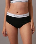 Calvin Klein Underwear的「MODERN COTTON ロゴ コットン ハイウェスト ビキニ ショーツ（内褲）」