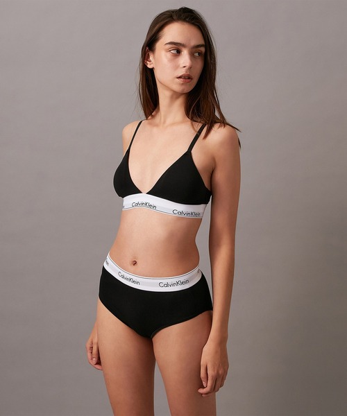 Icon Cotton ロゴ コットン ハイウェスト ビキニ ショーツ