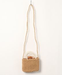 natural couture | パールかごバッグ(ショルダーバッグ)