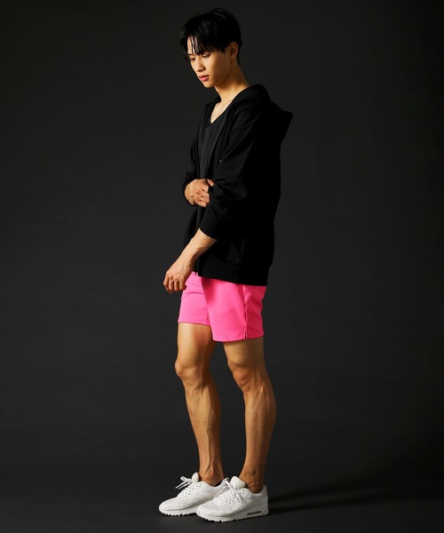 Buyer's Select/ストレッチジャージ 蛍光 ネオンカラー ショーツ