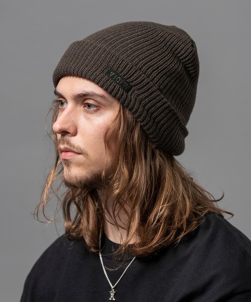 VIRGOwearworks（ヴァルゴウェアワークス）の「V.G.W BOX KNIT CAP（ニットキャップ/ビーニー・メンズ・ホワイト/ブラック/カーキ/ブルー/レッド・FREE）」の3枚目の写真