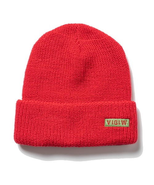 VIRGOwearworks（ヴァルゴウェアワークス）の「V.G.W BOX KNIT CAP（ニットキャップ/ビーニー・メンズ・ホワイト/ブラック/カーキ/ブルー/レッド・FREE）」の15枚目の写真