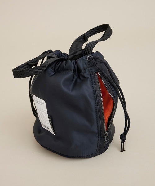 JANESMITH(ジェーンスミス)の「【JANE SMITH(ジェーンスミス)】巾着バッグ 20WBG-#941L(ハンドバッグ・レディース・ブラック/ベージュ/カーキ・FREE)」の9枚目の写真