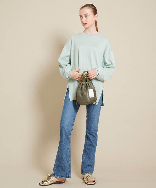 JANESMITH(ジェーンスミス)の「【JANE SMITH(ジェーンスミス)】巾着バッグ 20WBG-#941L(ハンドバッグ・レディース・ブラック/ベージュ/カーキ・FREE)」の17枚目の写真