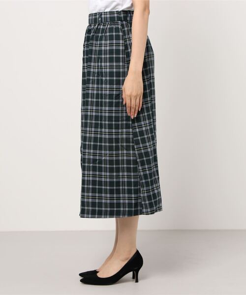 WEGO（ウィゴー）の「WEGO/チェックロングスカート（スカート・レディース・グリーン系その他2/グレー系その他2/ベージュ系その他2/ブラウン系その他2・FREE）」の6枚目の写真