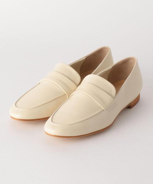 BEAUTY&YOUTH UNITED ARROWS(ビューティーアンドユースユナイテッドアローズ)の「BY レザーソフトローファー(ローファー・レディース・オフホワイト/ブラック・35h/38/36h/37h/36/37)」の7枚目の写真