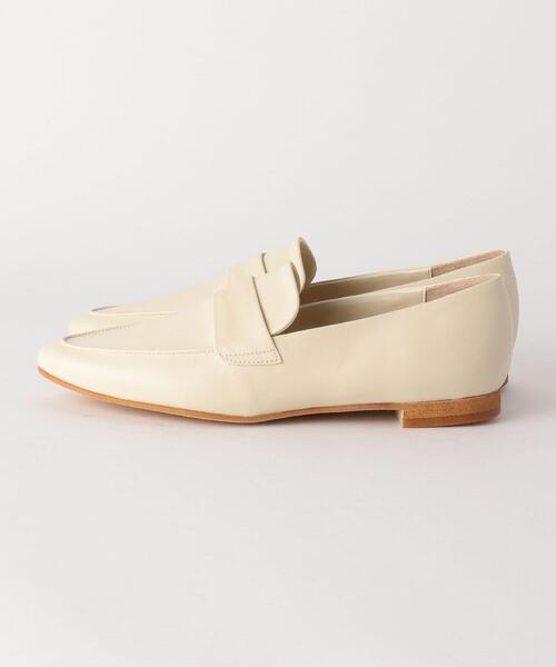 BEAUTY&YOUTH UNITED ARROWS(ビューティーアンドユースユナイテッドアローズ)の「BY レザーソフトローファー(ローファー・レディース・オフホワイト/ブラック・35h/38/36h/37h/36/37)」の6枚目の写真