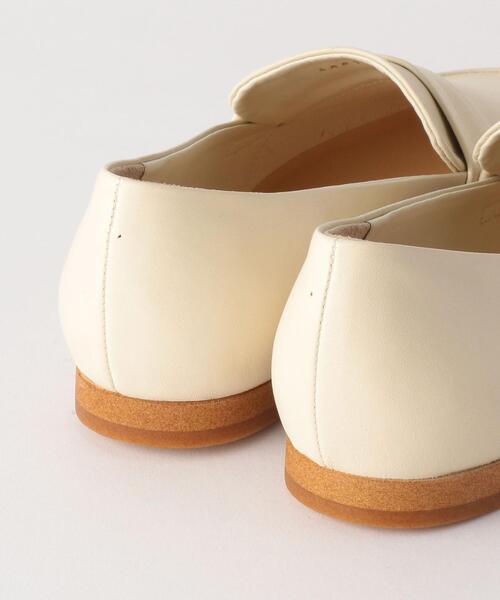 BEAUTY&YOUTH UNITED ARROWS(ビューティーアンドユースユナイテッドアローズ)の「BY レザーソフトローファー(ローファー・レディース・オフホワイト/ブラック・35h/38/36h/37h/36/37)」の11枚目の写真