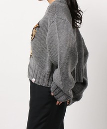 Vivienne Westwood 紫色 ウールニットセーター Vivienne Westwood MAN（ヴィヴィアンウエストウッドマン）の
