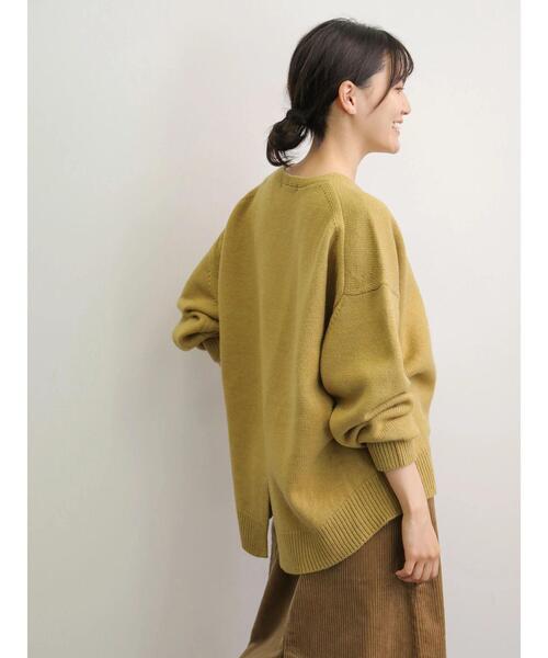 AMERICAN HOLIC（アメリカンホリック）の「Vネックバックスリットニットプルオーバー ○＊（ニット/セーター・レディース・ブラウン/イエロー/アイボリー/ミント/ラベンダー/グレー系その他2・M/L）」の10枚目の写真