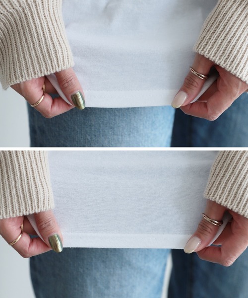 reca(レカ)の「選べる4タイプ レイヤードタンクトップ(タンクトップ・レディース・ホワイト/ホワイト系その他/ホワイト系その他2/ホワイト系その他3/ホワイト系その他4・FREE)」の16枚目の写真