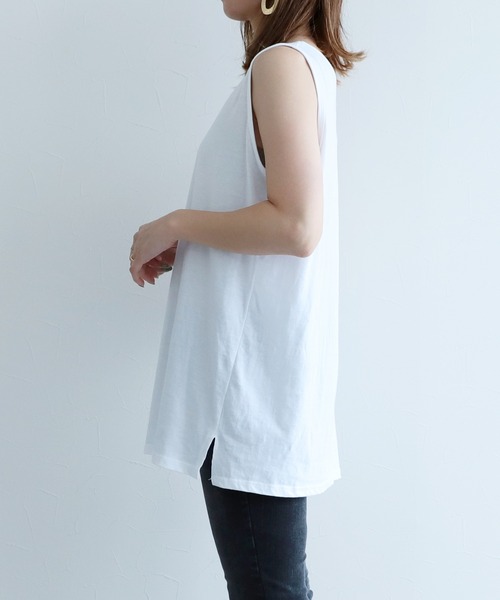 reca(レカ)の「選べる4タイプ レイヤードタンクトップ(タンクトップ・レディース・ホワイト/ホワイト系その他/ホワイト系その他2/ホワイト系その他3/ホワイト系その他4・FREE)」の11枚目の写真