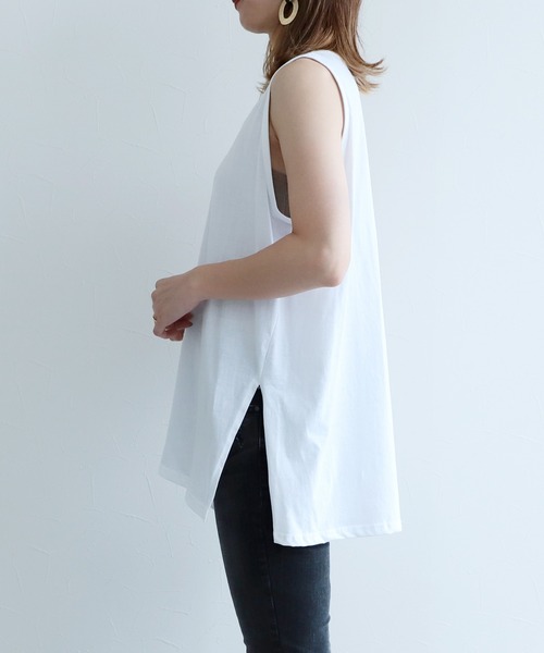 reca(レカ)の「選べる4タイプ レイヤードタンクトップ(タンクトップ・レディース・ホワイト/ホワイト系その他/ホワイト系その他2/ホワイト系その他3/ホワイト系その他4・FREE)」の20枚目の写真