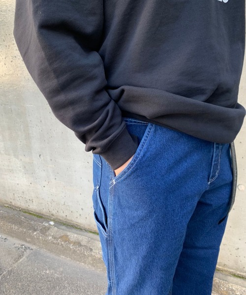 Carhartt（カーハート）の「carhartt／カーハート　ルーズフィット ワークダンガリーパンツ（デニムパンツ・メンズ・ライトブルー/ブルー・32inch/36inch/34inch）」の4枚目の写真