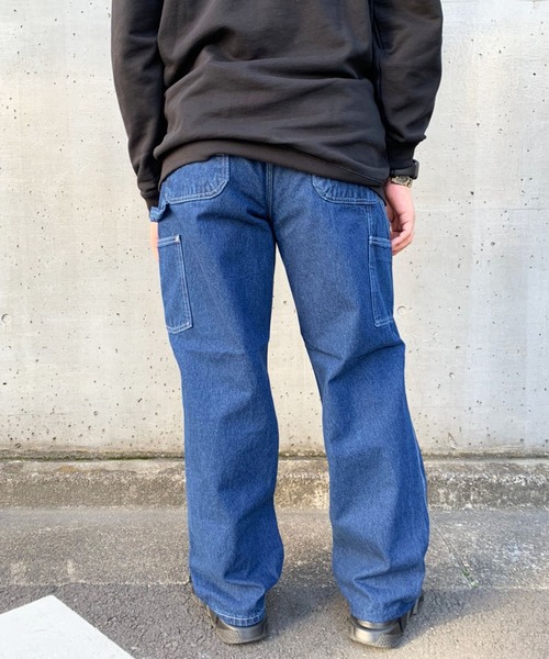 Carhartt（カーハート）の「carhartt／カーハート　ルーズフィット ワークダンガリーパンツ（デニムパンツ・メンズ・ライトブルー/ブルー・32inch/36inch/34inch）」の6枚目の写真