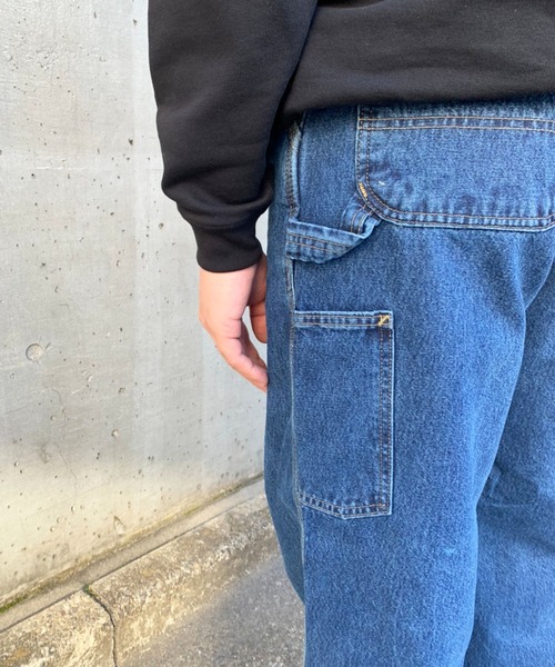 Carhartt（カーハート）の「carhartt／カーハート　ルーズフィット ワークダンガリーパンツ（デニムパンツ・メンズ・ライトブルー/ブルー・32inch/36inch/34inch）」の3枚目の写真