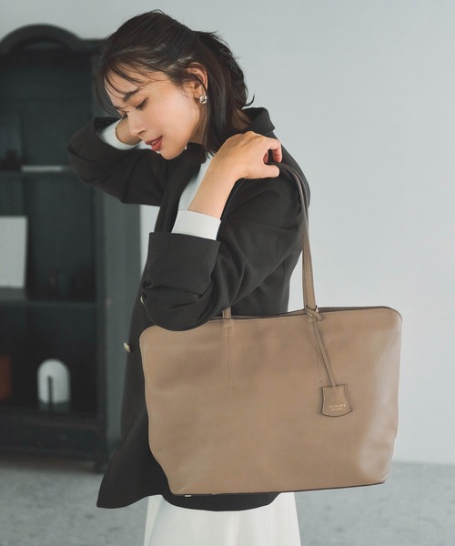 TREASURE TOPKAPI/トプカピ トレジャー】フロントステッチ レザー