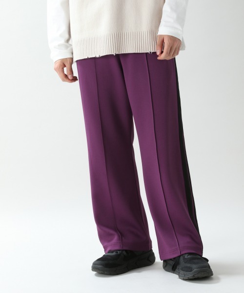 RAGEBLUE（レイジブルー）の「ワイドトラックパンツ/928913（スウェットパンツ・メンズ・ブラック/パープル・MEDIUM/LARGE）」の17枚目の写真