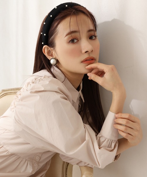 one after another NICE CLAUP(ワンアフターアナザーナイスクラップ)の「ティアードロングシャツワンピース(ワンピース・レディース・ベージュ/オフホワイト/ブラック系その他/パープル系その他・FREE)」の18枚目の写真